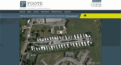 Desktop Screenshot of foote-realestate.com